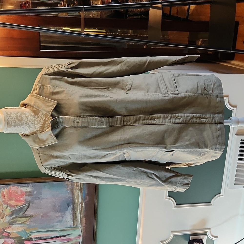 Any Body barn jacket with stretch